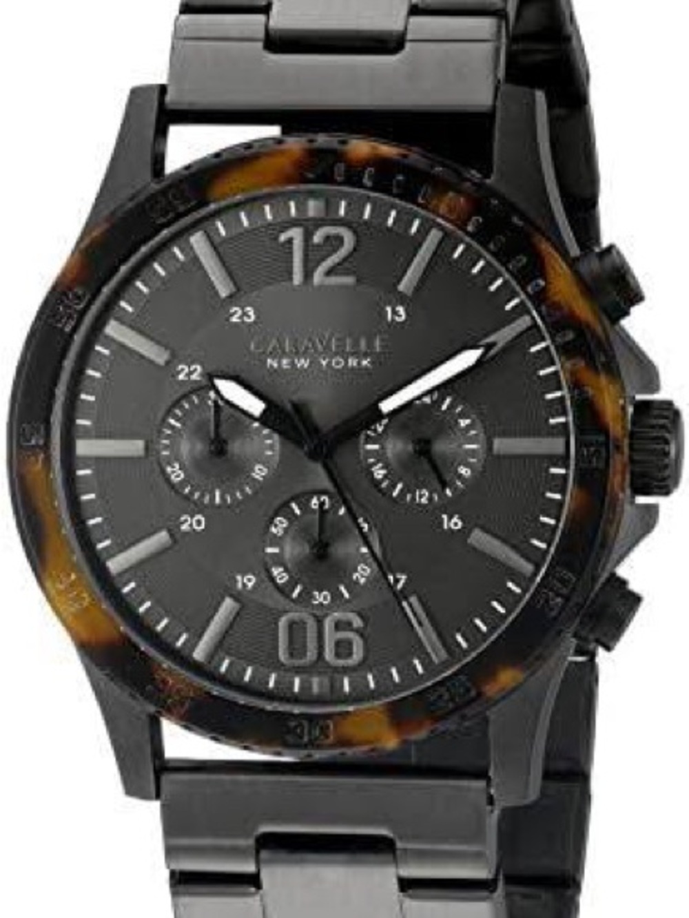 Caravelle New York Men's Chronograph Stainless Steel Watch (Model 45A125)